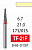 Алмазный бор TF-21F